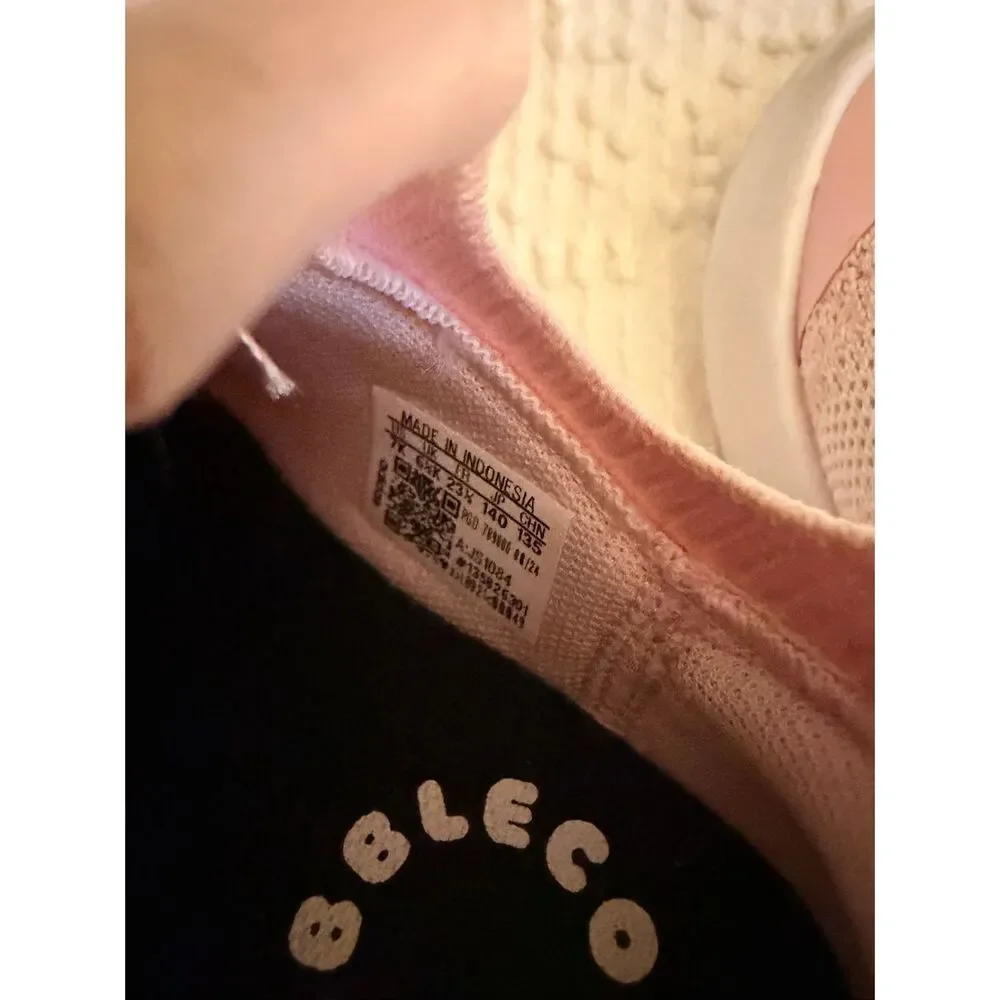 Adidas Bubblecomfy Toddler Slip-On Pink Size 7
